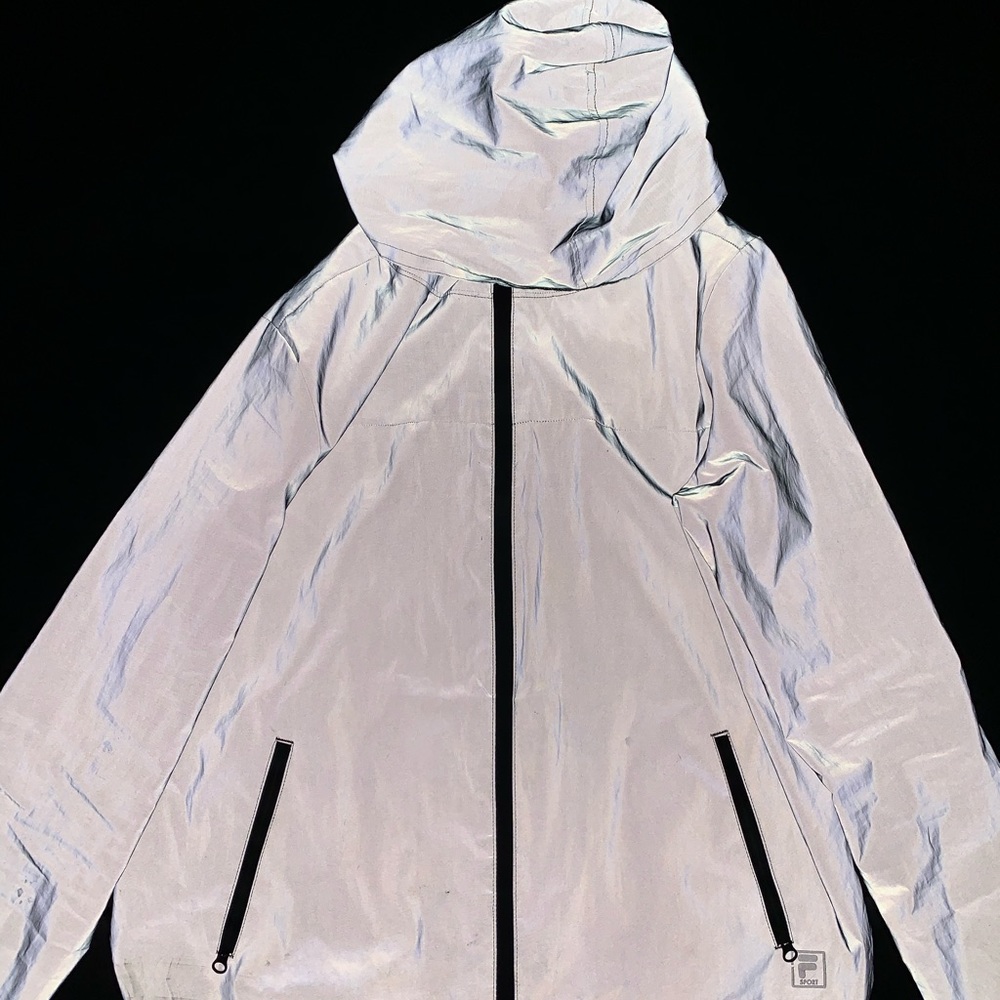 Fila 3M Reflective Windbreaker Size Medium